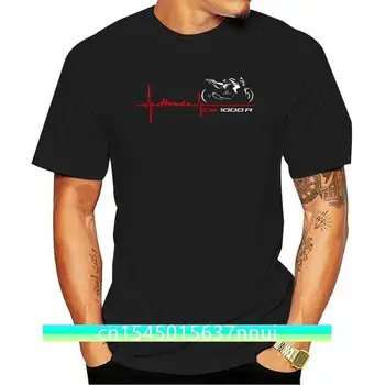 2019 Забавная футболка для Hon Cb 1000R Motorcycle Heart Beat, футболка Cb 1000 R, футболки-тройники