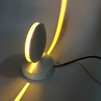 360-градусный светодиодный настенный светильник для оформления окон и освещения прихожей