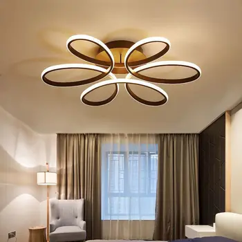 Новый стиль, лампа для гостиной, Северная Европа, простая современная атмосфера, бытовая светодиодная потолочная лампа, спальня, столовая, лампа cre