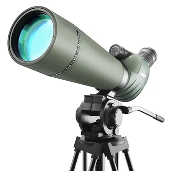 Телескоп HD с увеличением 20-60x80 монокуляр для наблюдения за птицами Bak4 водонепроницаемый